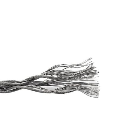 comprare Acciaio al carbonio di grado AiSi Standard 7x7 Caldo immerso in acciaio galvanizzato Cablo aereo diametro 1,6 mm Fuso di filo online manufacture