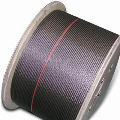 comprare 12mm Cavo in acciaio 6x19 IWRC Acciaio inossidabile T/S 1570Mpa Imballaggio 1000mtrs in bobina di compensato Preformato online manufacture
