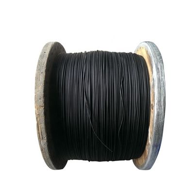 comprare ISO9001/ISO14001 Certificato Corda di acciaio nera Galvanizzato Cavo per aeromobili 7x7 7x19 Cavo di acciaio 1/4 