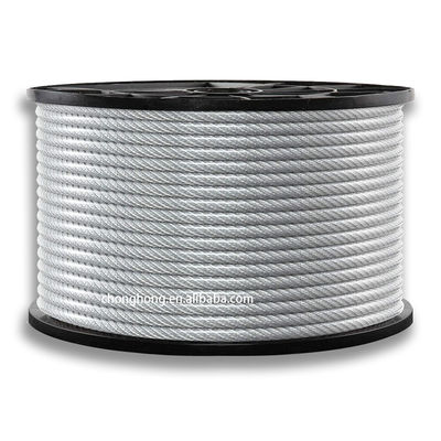 Un buon prezzo. Corda di filo di acciaio brillante 6x19 6x36 6x41 8x36 6x36 Costruzione Costruzione 6x36 Core di acciaio o Core di fibra brillante in linea