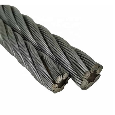 comprare 6X19 FC Cavo di filo d'acciaio intrecciato a corda per i requisiti di lavorazione della piegatura online manufacture