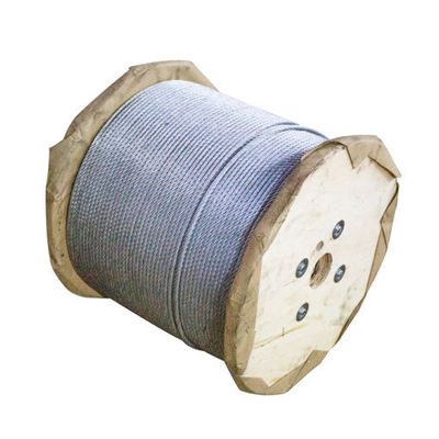 Un buon prezzo. Corde di filo di acciaio galvanizzate 6*12 6*7 6*19 6*37 per costruzioni pesanti e versatili in linea