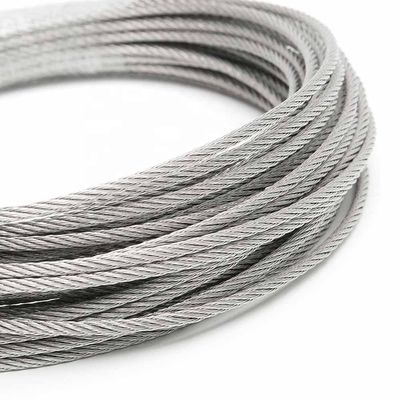 Un buon prezzo. 6X24 7FC cavo di acciaio galvanizzato per la pesca struttura di diametro 16mm-90mm in linea