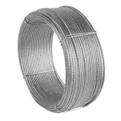 Un buon prezzo. Acciaio al carbonio di grado 5*K19S SFC 8mm filo di acciaio galvanizzato per sistema eolico 1960MPA Forza e durata in linea