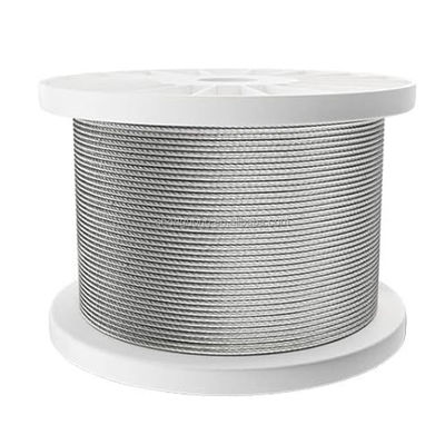 comprare 1000 m/rulli Lunghezza 6x37 FC Cavo inossidabile Cavo in acciaio di uso generale GB e EN 12385-4 Cavo in acciaio inossidabile online manufacture