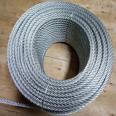 Un buon prezzo. 100ft bobine 6x19 IWRC galvanizzato cavo di acciaio Corde di filo 3/32
