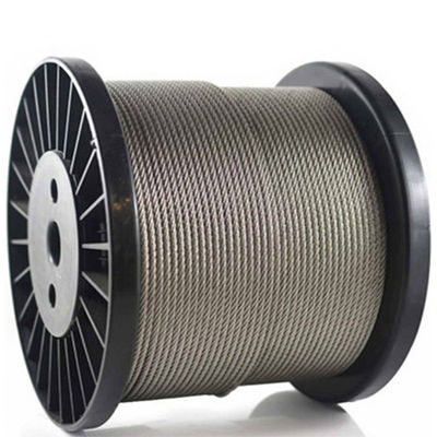 Un buon prezzo. 6x19 IWRC Construction Wire Rope Galvanized Steel Cable Ropes 1/8