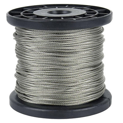 comprare 1/8 di pollice Cavo per aeromobili in 7x7 filo di acciaio inossidabile con costruzione standard AiSi online manufacture
