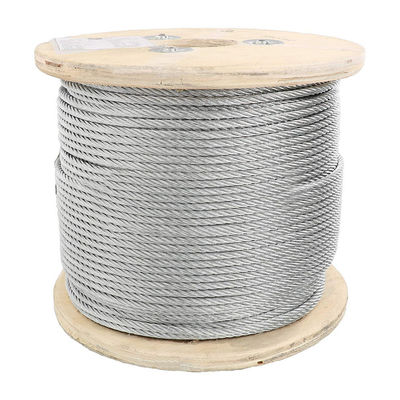 comprare Corde di cavo in acciaio per gru e ascensori Tolleranza in acciaio speciale a testa fredda ± 1% Corde di filo galvanizzato 1x7 7x7 7x19 a prezzi accessibili online manufacture