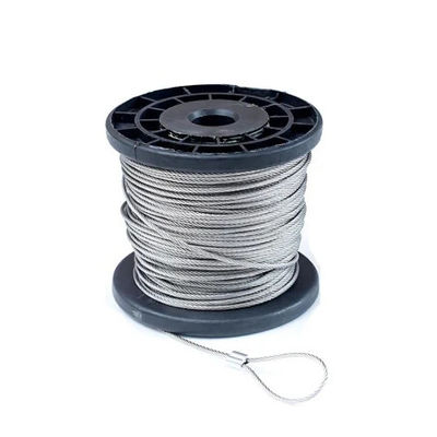 comprare Forza in acciaio inossidabile di grado 4,5 mm 4,8 mm filo di acciaio galvanizzato per corde elettriche / cinghia 1570MPa online manufacture