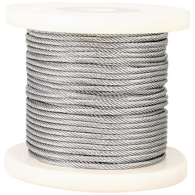 1/16' 3/32' 1/8' 5/32' 3/16' 1/4' 5/16' 6x19 FC 6 x19 IWS PVC Rivestito di Acciaio per altri servizi di lavorazione