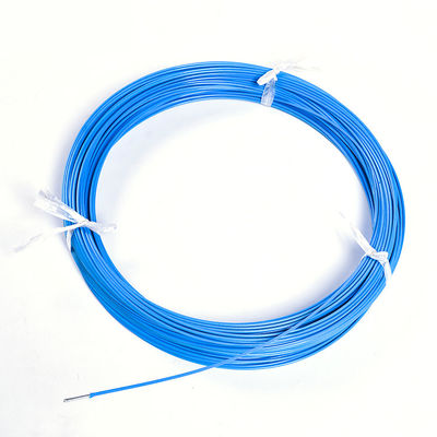 comprare Cavo di corda di filo di acciaio galvanizzato rivestito in PVC di colore blu di 3/16 di diametro per buone prestazioni nelle applicazioni marine online manufacture