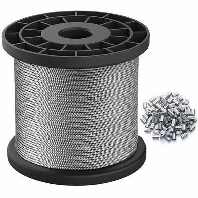 comprare Stainless Steel Wire Rope M3 M4 M6 M8 M12 Finitura brillante per AiSi Standard online manufacture