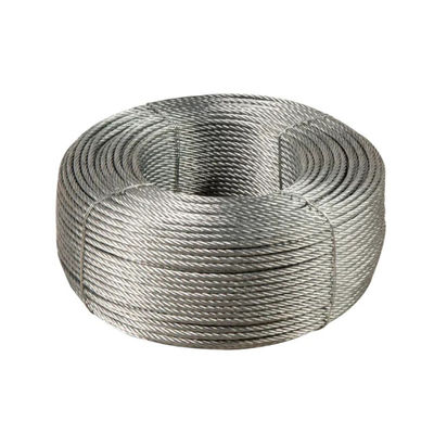 comprare 1*7 16mm galvanizzato cavo di acciaio stagnare 6mm cavo di acciaio con elevata resistenza alla trazione online manufacture