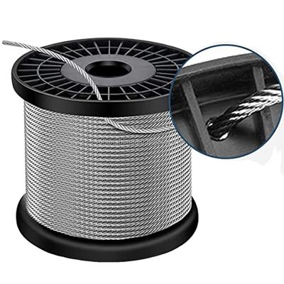 Cavo inossidabile in acciaio inossidabile 304 304L 316 316L 19x7 18x7 FC con tenore di C 0,08 e certificato ISO9001/ISO14001