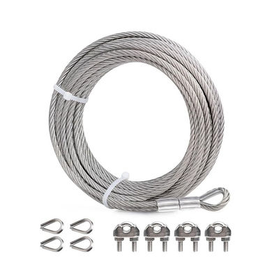 comprare Cavo in acciaio inossidabile galvanizzato da 1/4