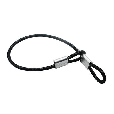 comprare Cavo di sicurezza per porte esterne 4 mm in acciaio inossidabile rivestito in vinile online manufacture