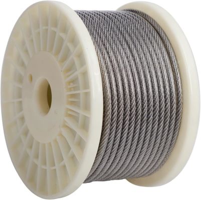 comprare Polito 7X7 7*19 cavo SS SUS 304 SUS I316 cavo di acciaio corde 8mm cavo inossidabile filo di acciaio inossidabile cordone americano standard online manufacture