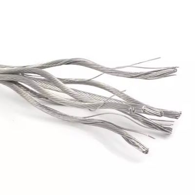 comprare Corde di filo di acciaio non legato 1x19 2.6 mm 3 mm 4 mm Galvanizzate per ambienti difficili e esigenti online manufacture
