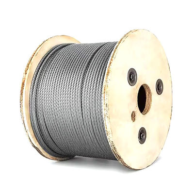 Un buon prezzo. Corde di filo galvanizzato in acciaio al carbonio standard GB per gru Port Lifting e ascensori Alta resistenza alla trazione in linea