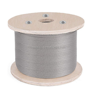 T316 String Steel Cable Ropes Decking Railing System con 1/8