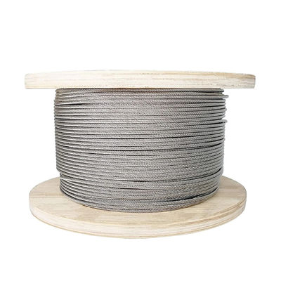 150ft Standard AiSi 7x7 Steel Wire Cable SS 7*7 Stainless Steel Wire Rope Industrial