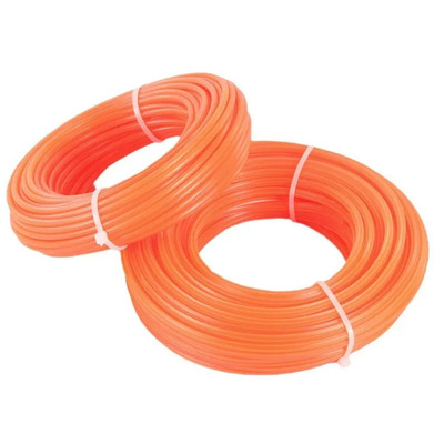 Un buon prezzo. Filo per decespugliatore Square Round Star Twist 15m 50m 100m, 2.4mm in linea