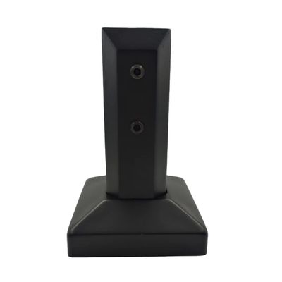 Un buon prezzo. Clampo di vetro Spigot Precision Investment Casting Glass Clamp in Matt Nero con rivestimento in linea