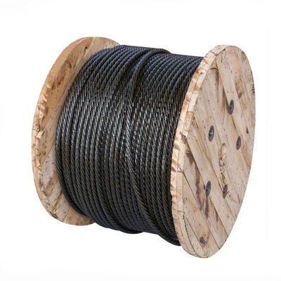 Un buon prezzo. 7x7 1/8' AISI316 filo di acciaio inossidabile ossido nero per la costruzione di ringhiera di ponte in linea