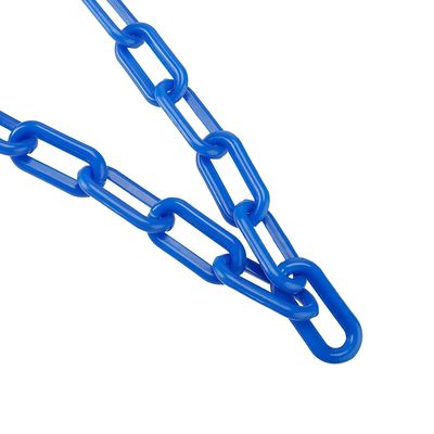 Un buon prezzo. Catena di sicurezza in plastica di 8 mm PE di colore rosso/bianco giallo/nero per una protezione stradale durevole in linea