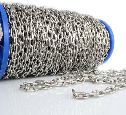 Un buon prezzo. Catena di collegamento corto SS304 SS316 galvanizzata standard per applicazioni industriali in linea