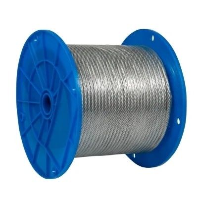 Un buon prezzo. 15xK7 Galvanizzato corda di filo di sollevamento cavo di acciaio con resistenza agli urti e AiSi standard in linea