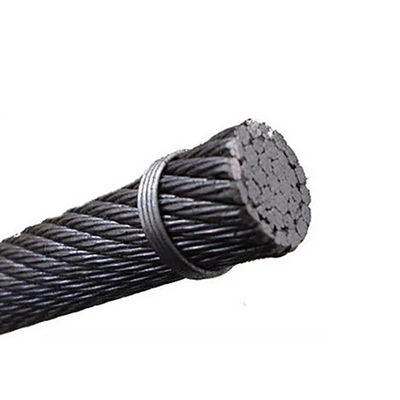 Un buon prezzo. Acciaio al carbonio di grado m 72B 60 70 80 Corde di filo anti-torsione per gru 18X19 Cavo ad alta trazione in linea