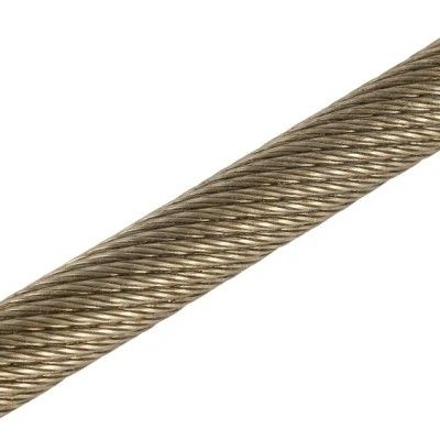 Un buon prezzo. Tolleranza ± 1% per il cavo di filo galvanizzato in acciaio di qualità per apparecchiature per ascensori nei porti in linea
