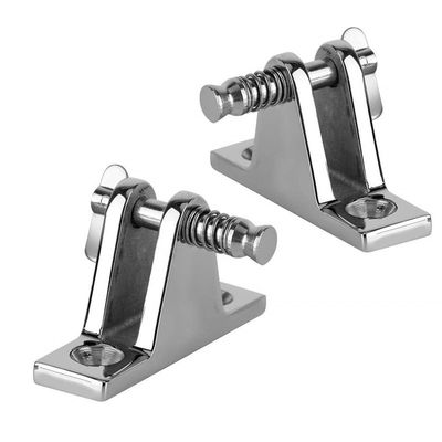 Un buon prezzo. 316 Acciaio inossidabile Bimini Top Deck Hinge Hardware Marine per copertura di accessori per imbarcazioni in linea