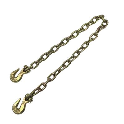 Catena di legame in acciaio G70 galvanizzata Forgiato Clevis Grab Hooks 20Mn2 Catena di legame in metallo