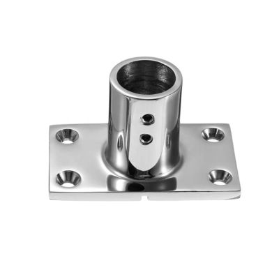 Un buon prezzo. Fitting di rotaia a mano a 90 gradi in acciaio inossidabile da 22 mm a 25 mm per navi in linea