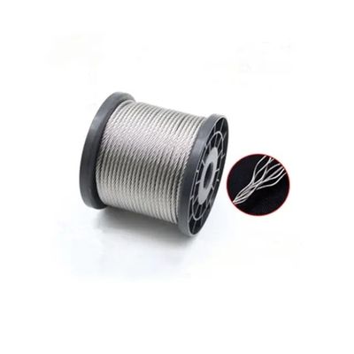 Un buon prezzo. 1x12 7x7 7x19 4mm 5mm 6mm 8mm 10mm A2 A4 304 316 Cavo metallico in acciaio inossidabile per aeromobili in linea