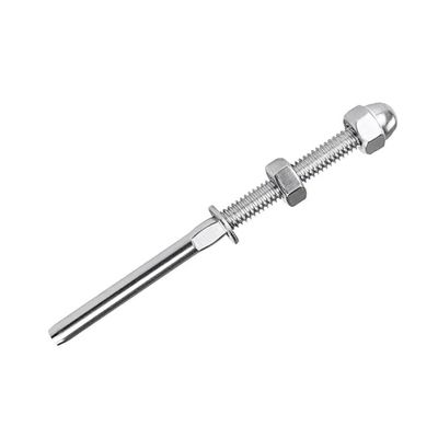 Un buon prezzo. Lunga durata di vita Stainless Steel Wire Rope Hand Swage End Terminal Manual Swing Thread Stud Tensioner in linea