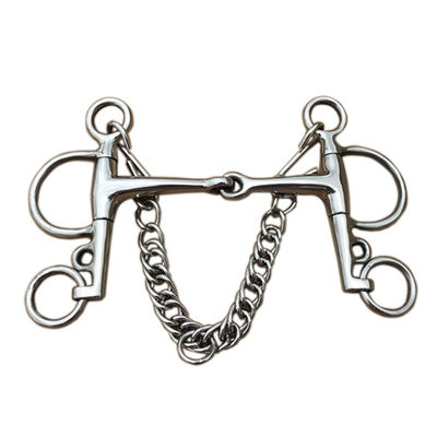 Un buon prezzo. Acciaio inossidabile giunto Bit cavallo masticazione bocca Roller imbracatura Bits finitura lucidata in linea
