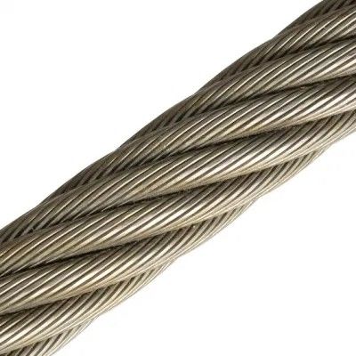 Un buon prezzo. Core in acciaio 8x19W FC/IWRC 1/16'' 3/32' 1/8' 5/32' 3/16' 1/4' 5/16' in linea