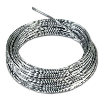 Un buon prezzo. 6x26 iwrc/6*26 Corde di filo di acciaio galvanizzato compattato e scalzato 1'' 7/8'' per il grado di acciaio in linea