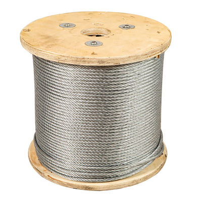 Un buon prezzo. 7x7 Construction Stainless Steel Wire Rope 2mm per applicazioni durevoli e versatili in linea