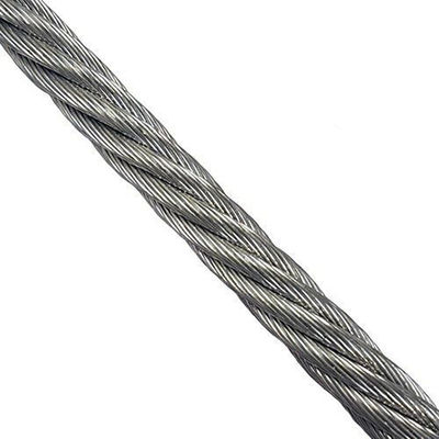 Un buon prezzo. Non legata 6X36WS FC 1/16'' 3/32' 1/8' 5/32' Corde di filo di acciaio per sollevamento galvanizzato in linea