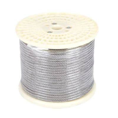 18X7 Iws High Tension Stainless Steel Wire Rope per la costruzione