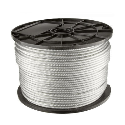 Un buon prezzo. Acciaio di grado AiSi Standard Acciaio Galvanizzato Filamento Acciaio Cavo di filo 1,2 mm 2 mm 1 * 7 1 * 19 in linea