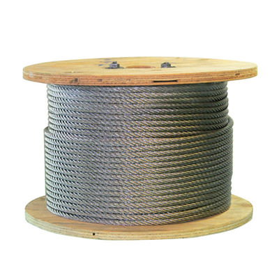 Un buon prezzo. 7X19 9mm galvanizzato in acciaio inossidabile cavo di filo di corda per la linea di abbigliamento e certificato ISO in linea