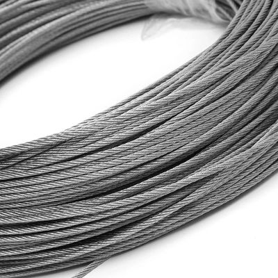 Un buon prezzo. 6.3mm 6X19 S Seale 1770 MPa Galvanizzato Governatore dell'ascensore Cavo Acciaio in linea