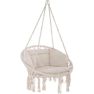 Giardino Ammocca Swing Chair Macrame Swing Swing Hanging Chair Confortevole
