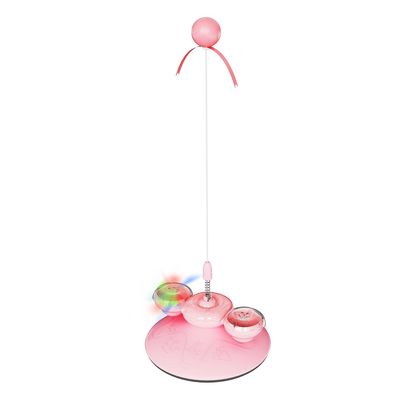Un buon prezzo. Twist And Bounce Donut Cat Toy - Premium Catnip And Flashing Ball Play Set in linea